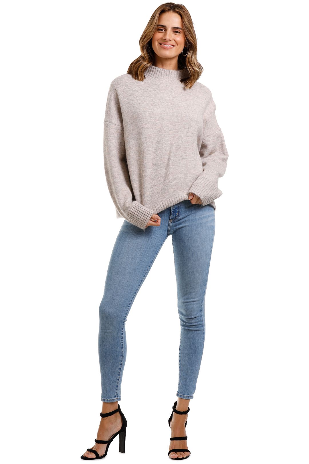 Staple The Label Mock Neck Jumper
