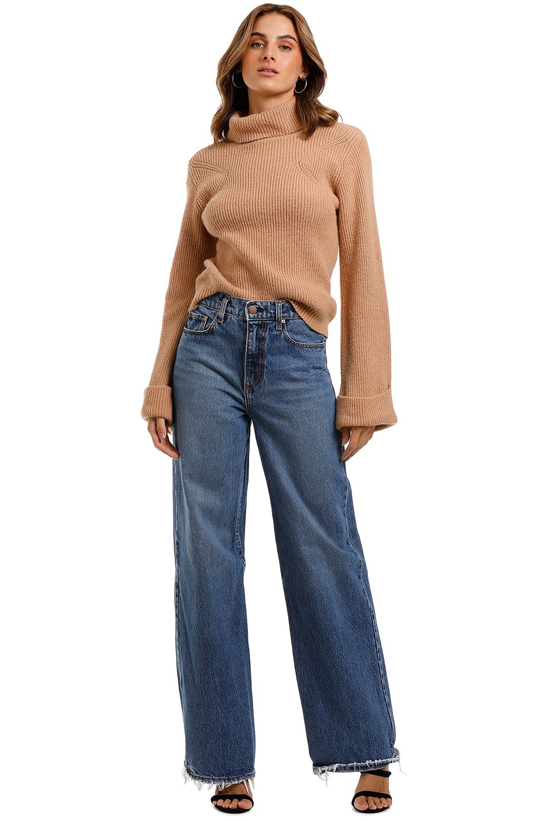 Staple The Label Ribbed Roll Neck