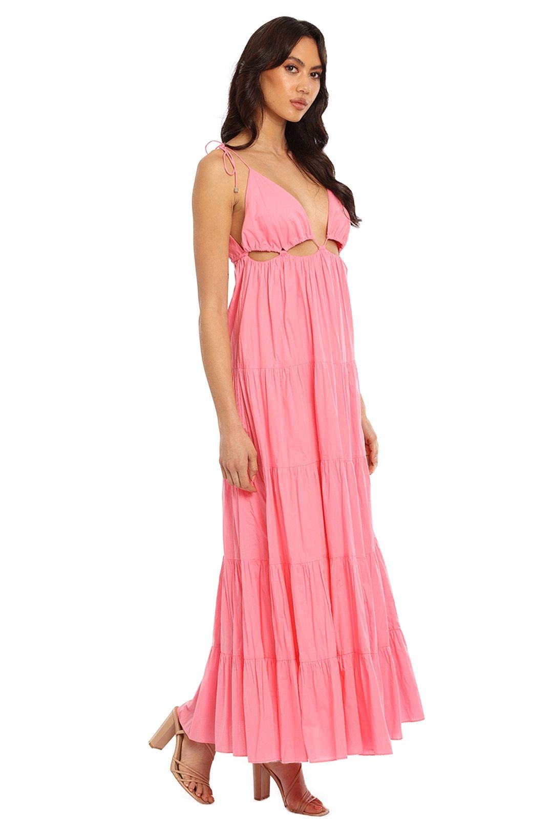 Steele Camellia Dress Pink