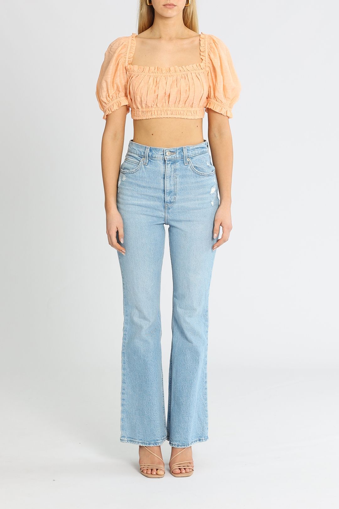 Steele Fillipa Top Orange