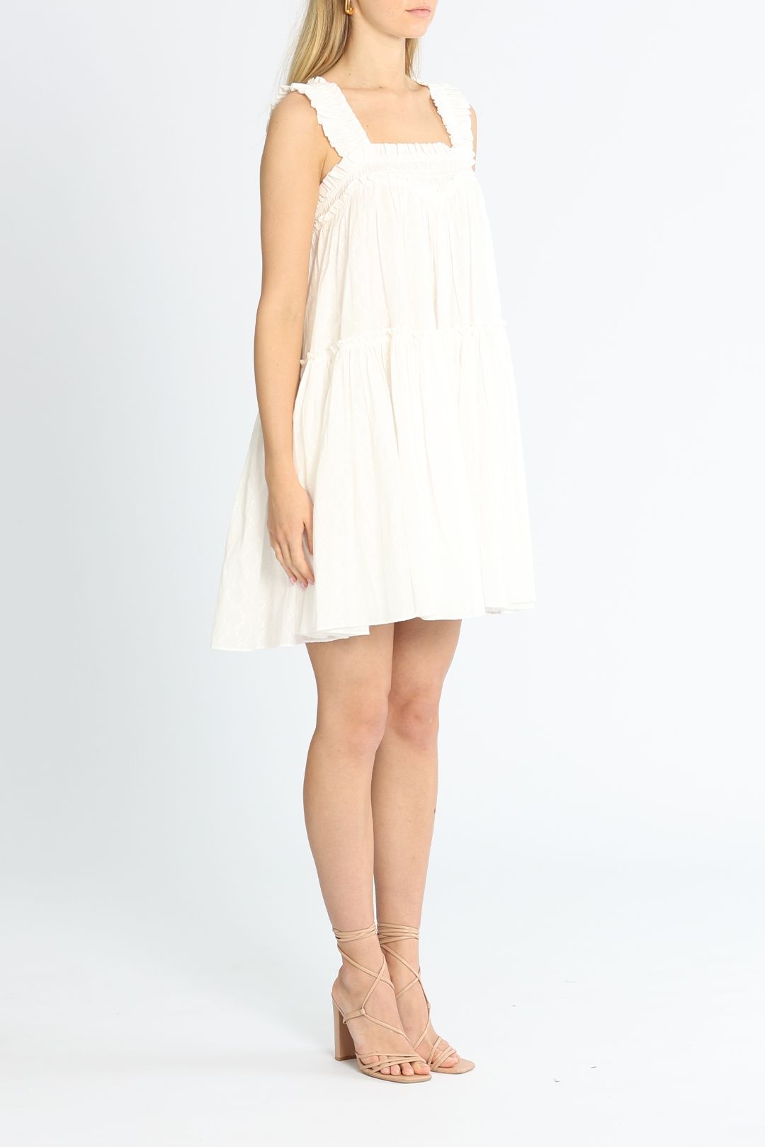Steele Flicka Dress Straight Neckline