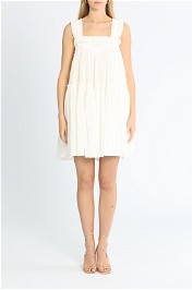 Steele Flicka Dress White