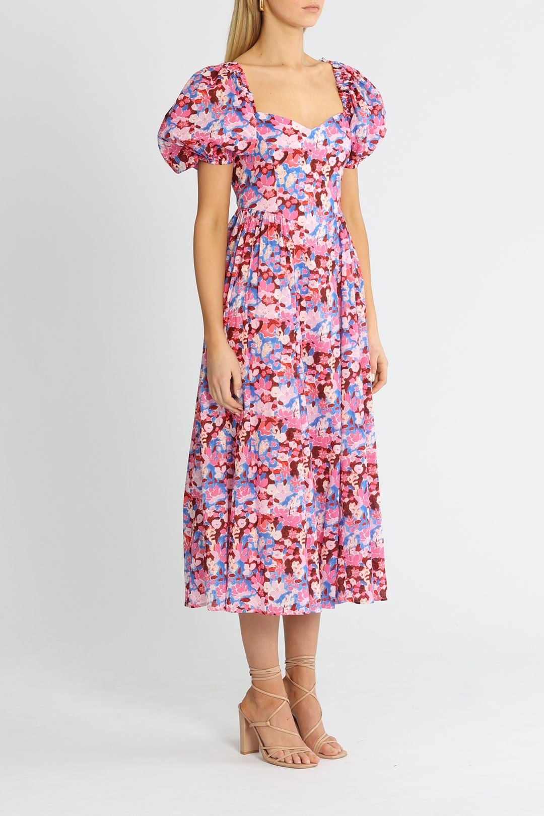 Steele Raven Midi Dress balloon