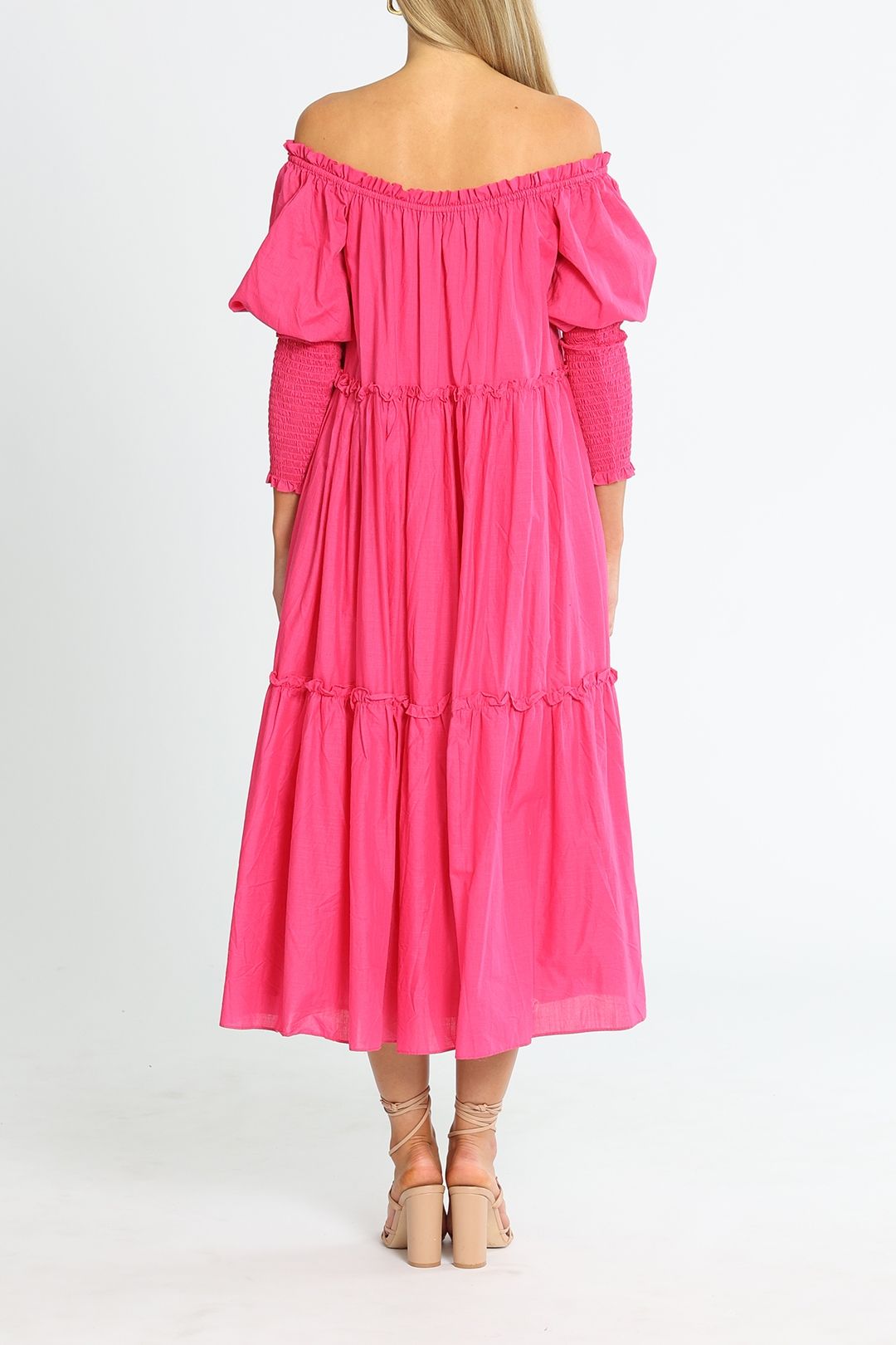 Hire Saffron Dress Steele GlamCorner