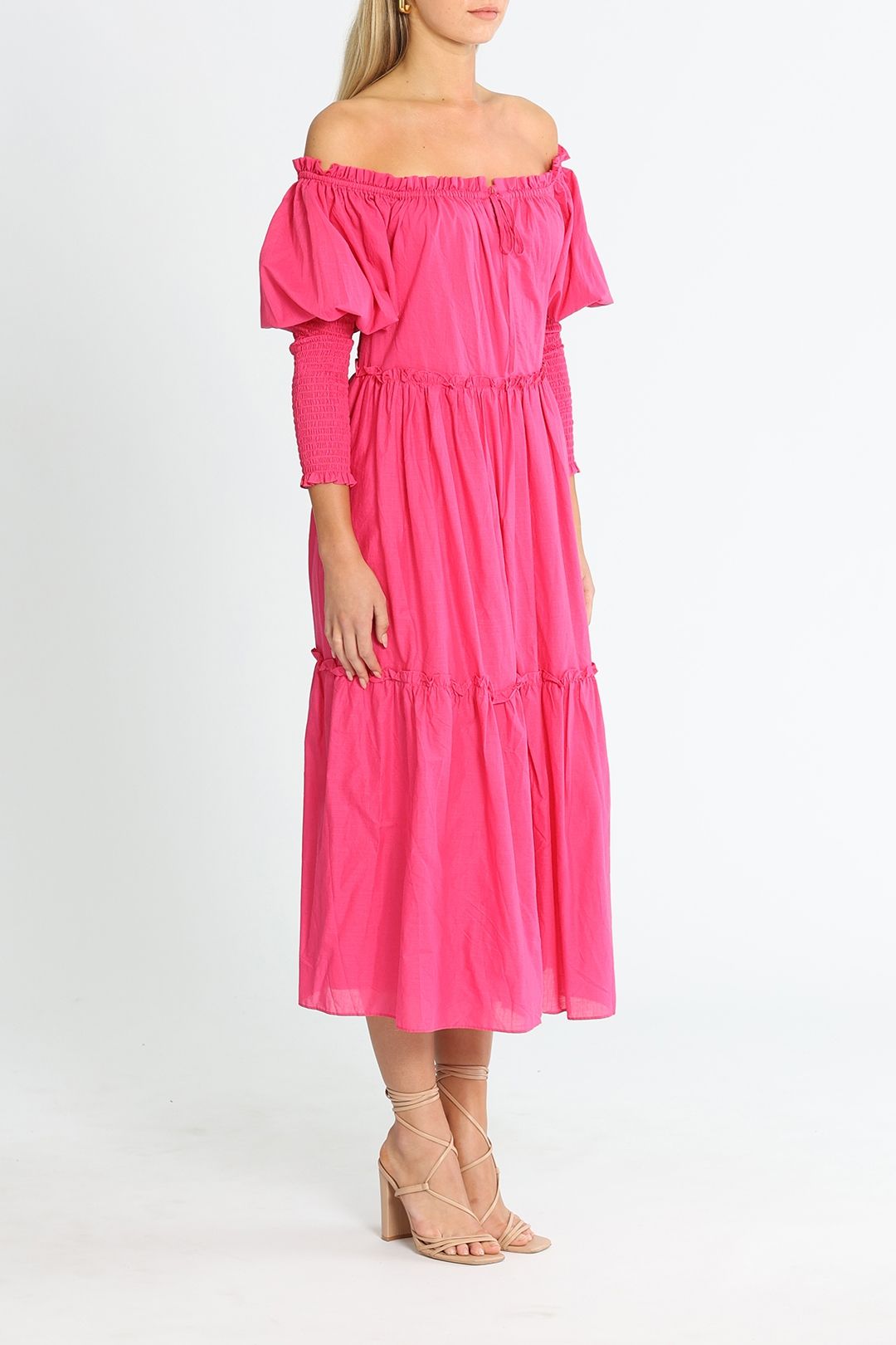 Hire Saffron Dress Steele GlamCorner