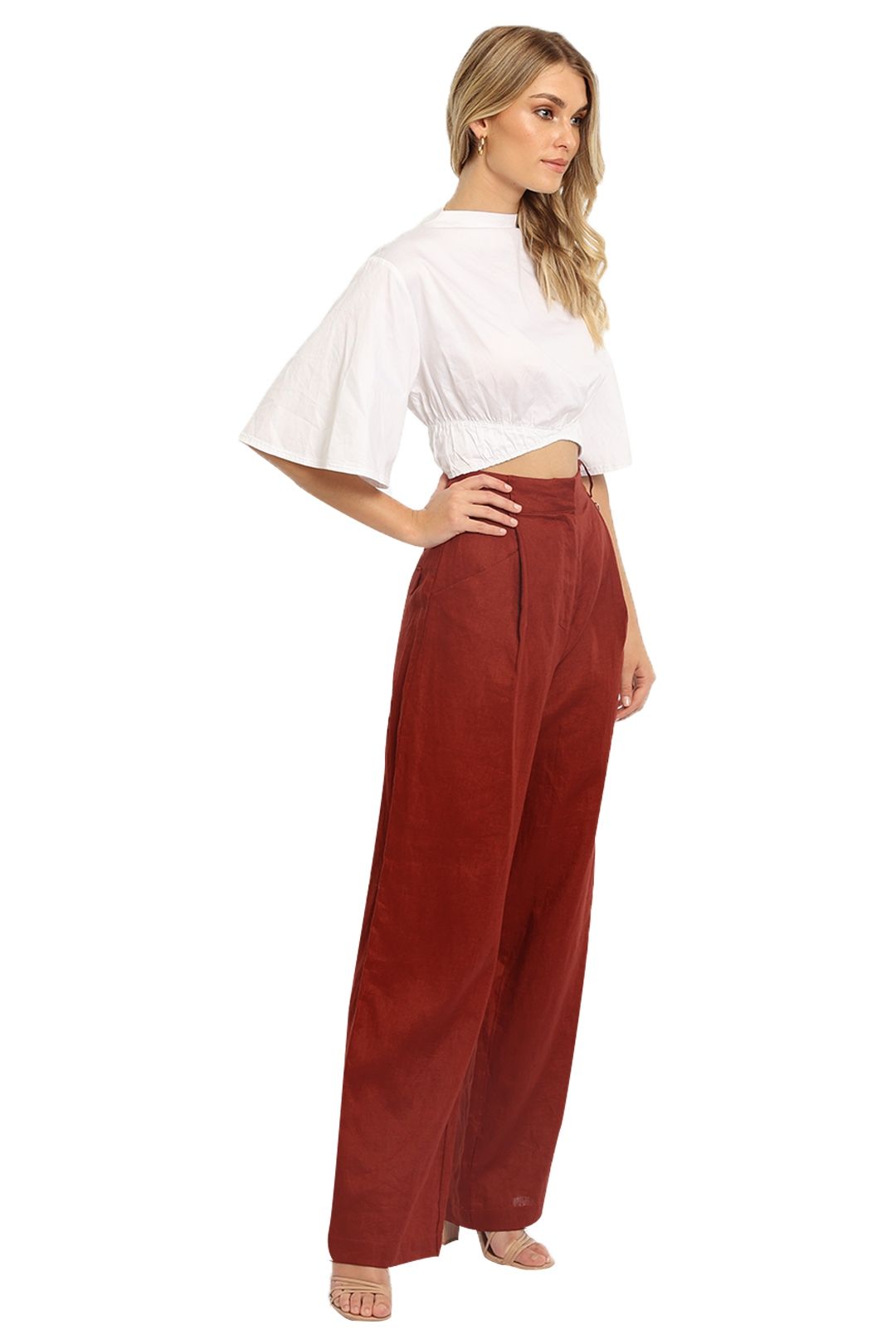 Steele Tommy Pant Red