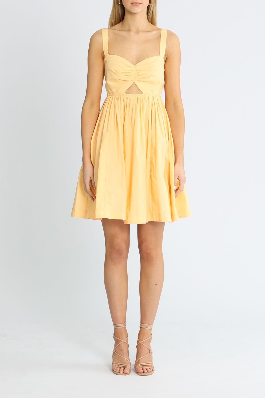 Steele Zadie Dress orange
