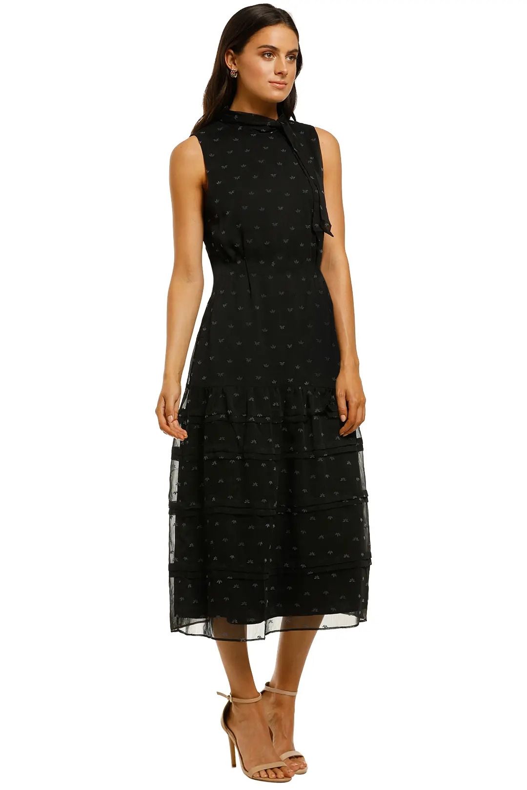 knee length dresses for ladies STEVIE MAY Delilah Midi Dress