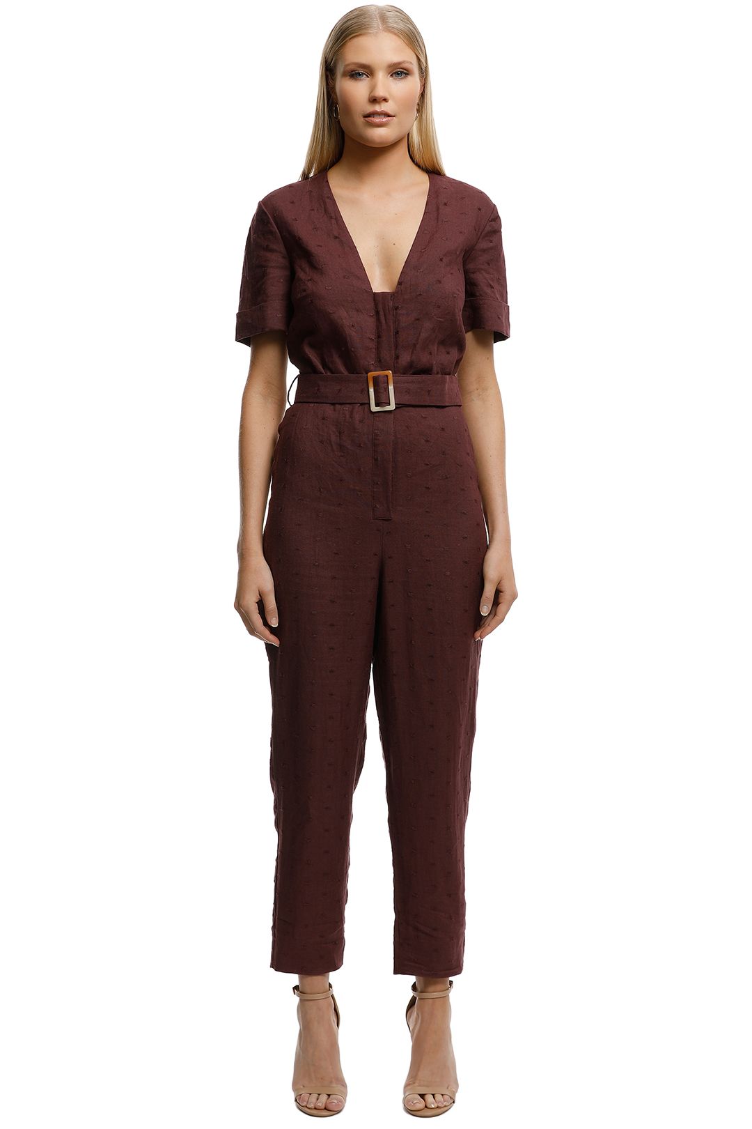 Stevie-May-Fia-Jumpsuit-Wine-Front