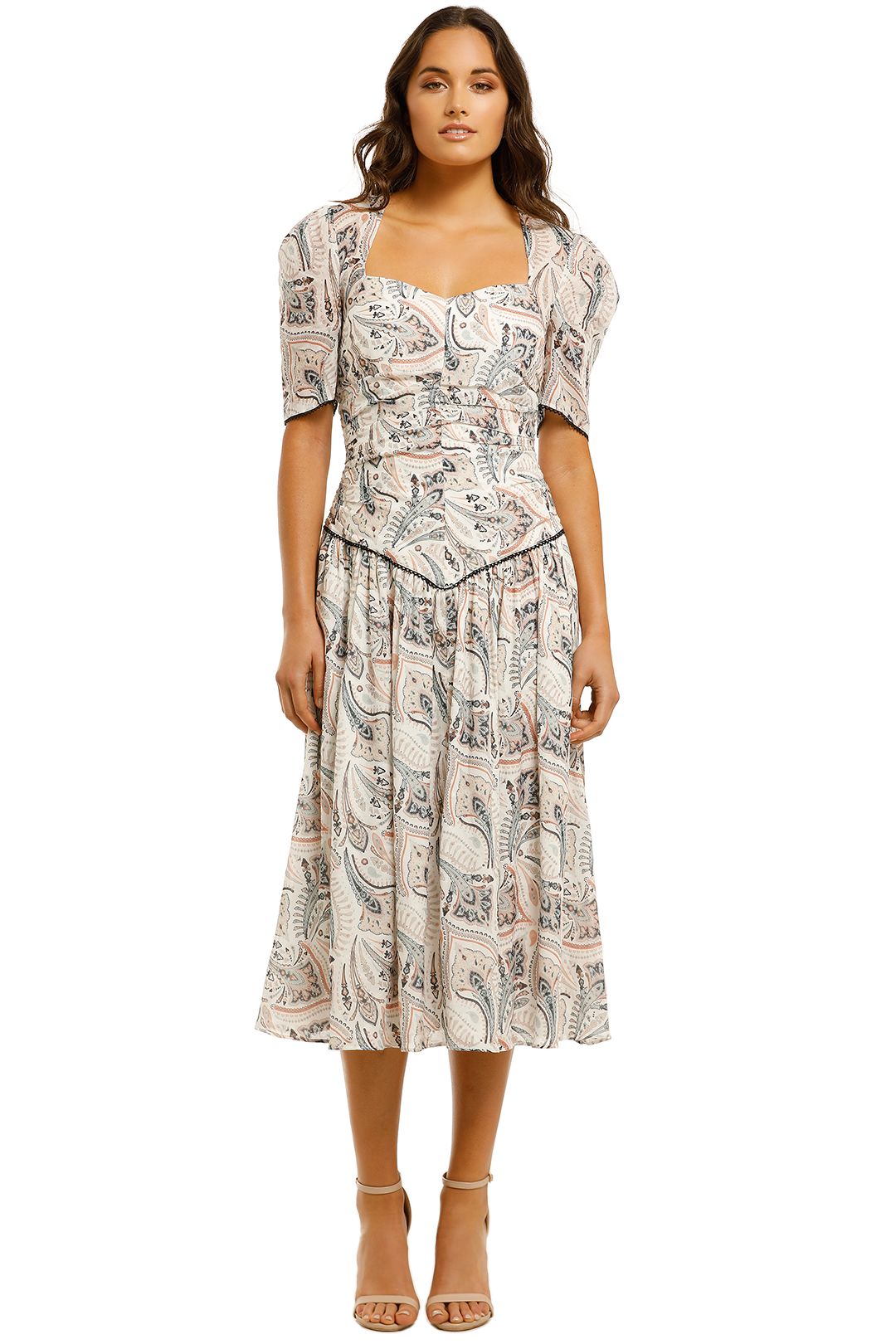 Stevie-May-Saffron-Midi-Dress-Saffron-Floral-Front