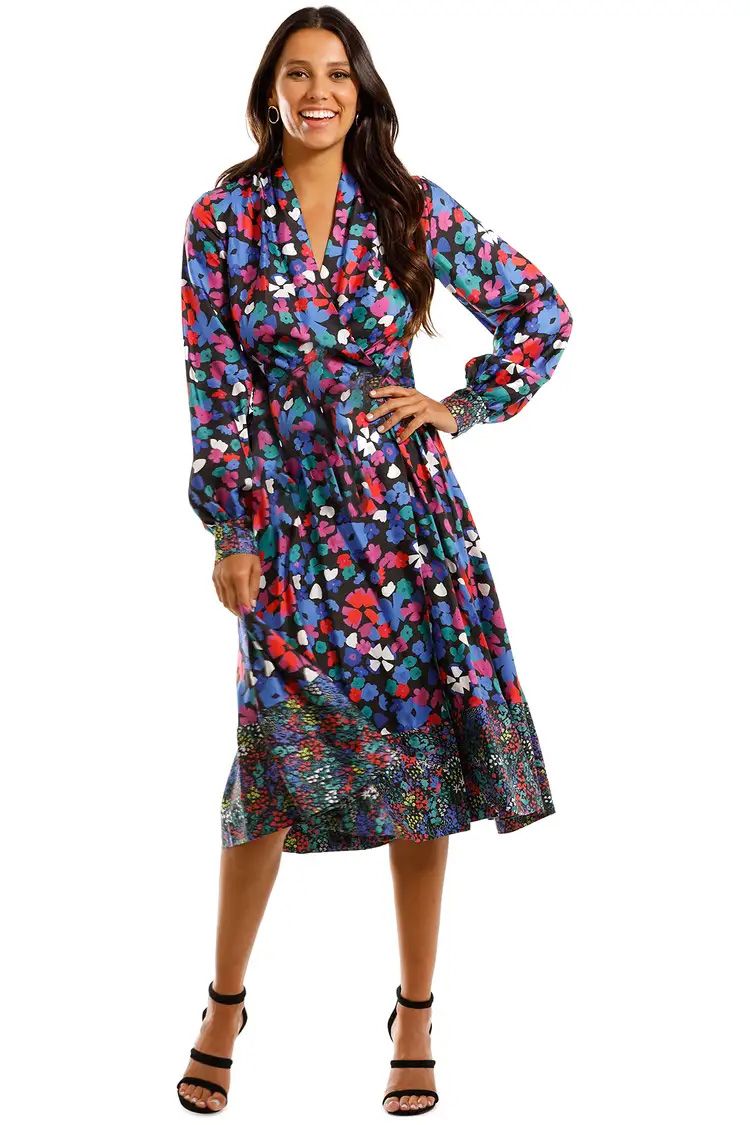 Stine goya wrap dress hot sale