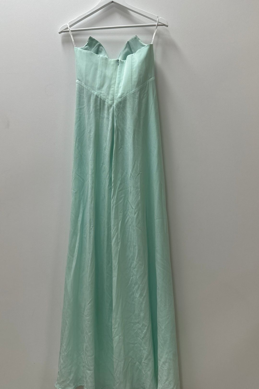 Zimmermann Strapless Floor Length Dress in Mint