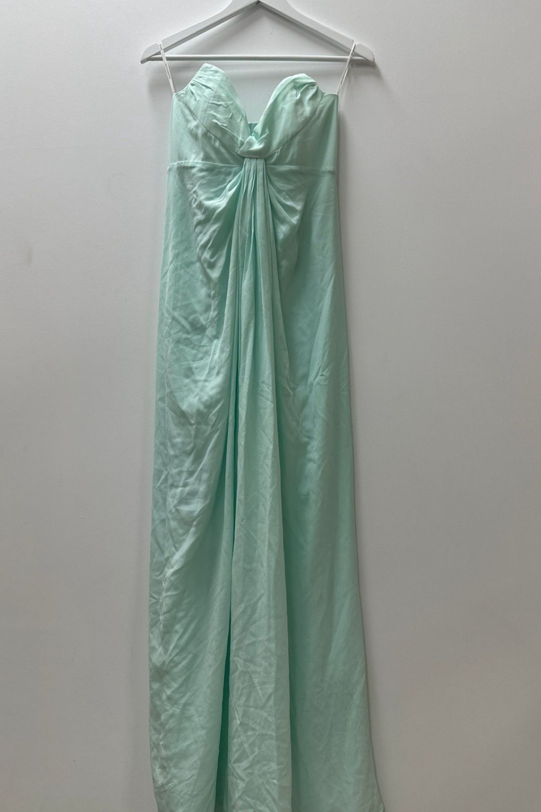 Zimmermann Strapless Floor Length Dress in Mint