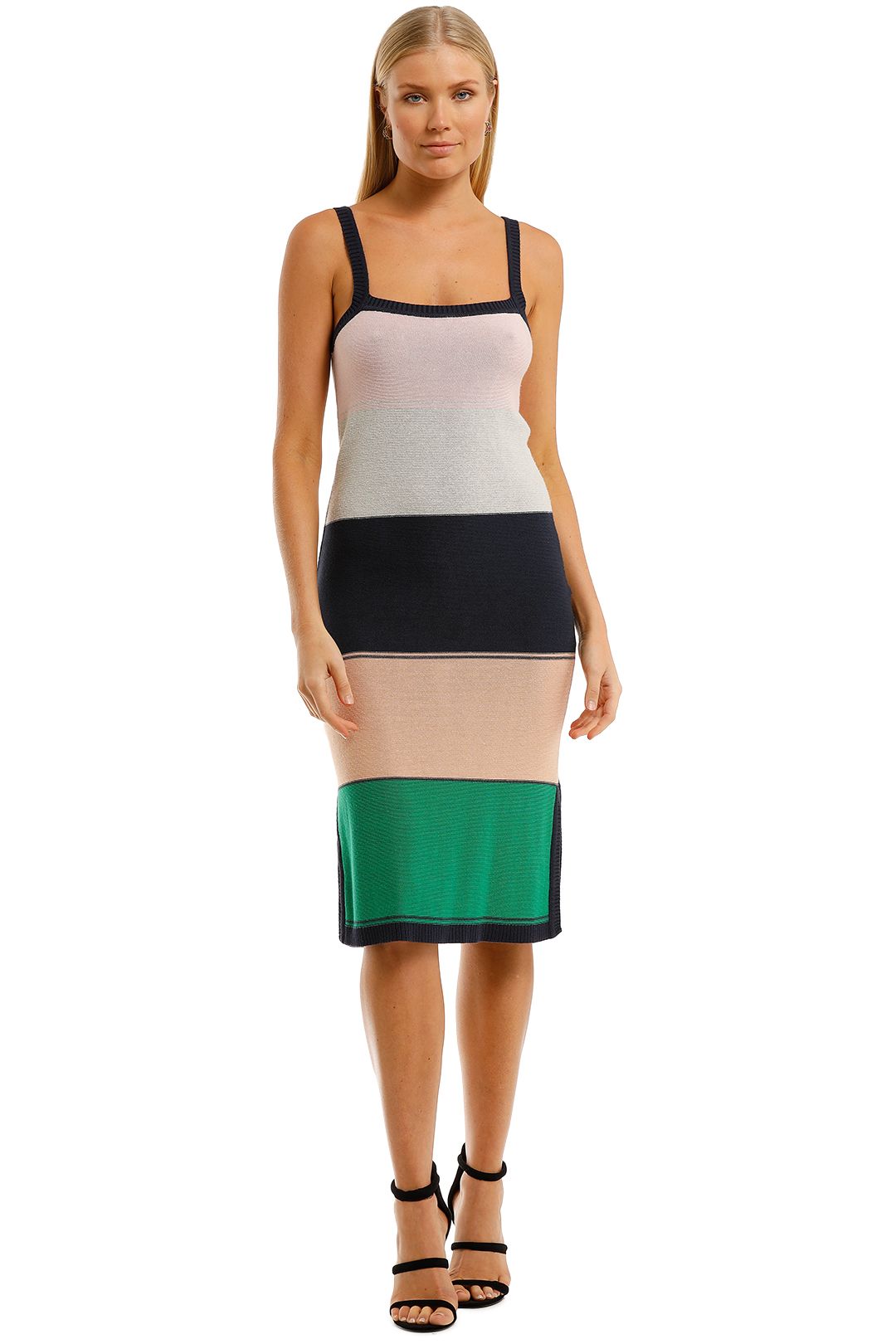 Suboo-Elvira-Knit-Dress-Multi-Front