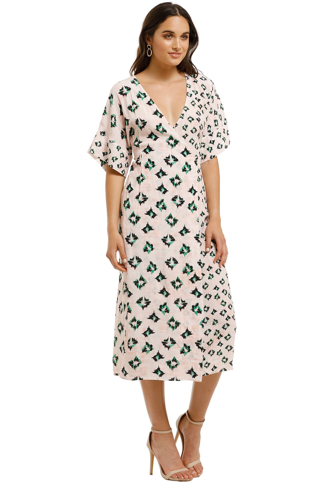 Suboo-On-The-Fly-Wrap-Dress-Pink-Green-Side
