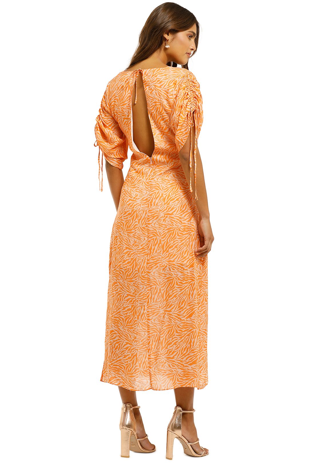 Suboo-Sienna-Wrapped-Dress-Orange-Back