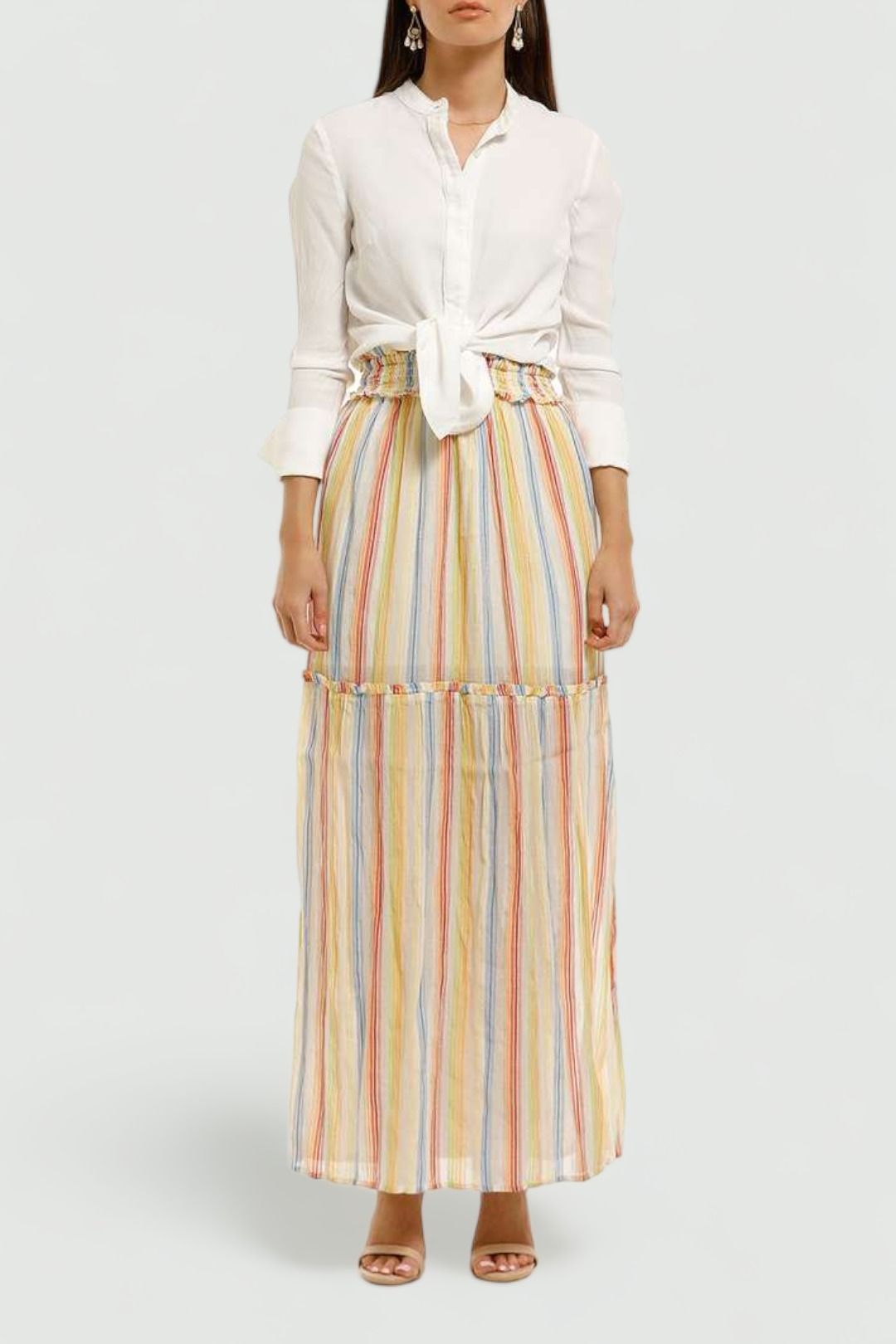 Suboo - Playhouse Maxi Skirt - Multi - Front