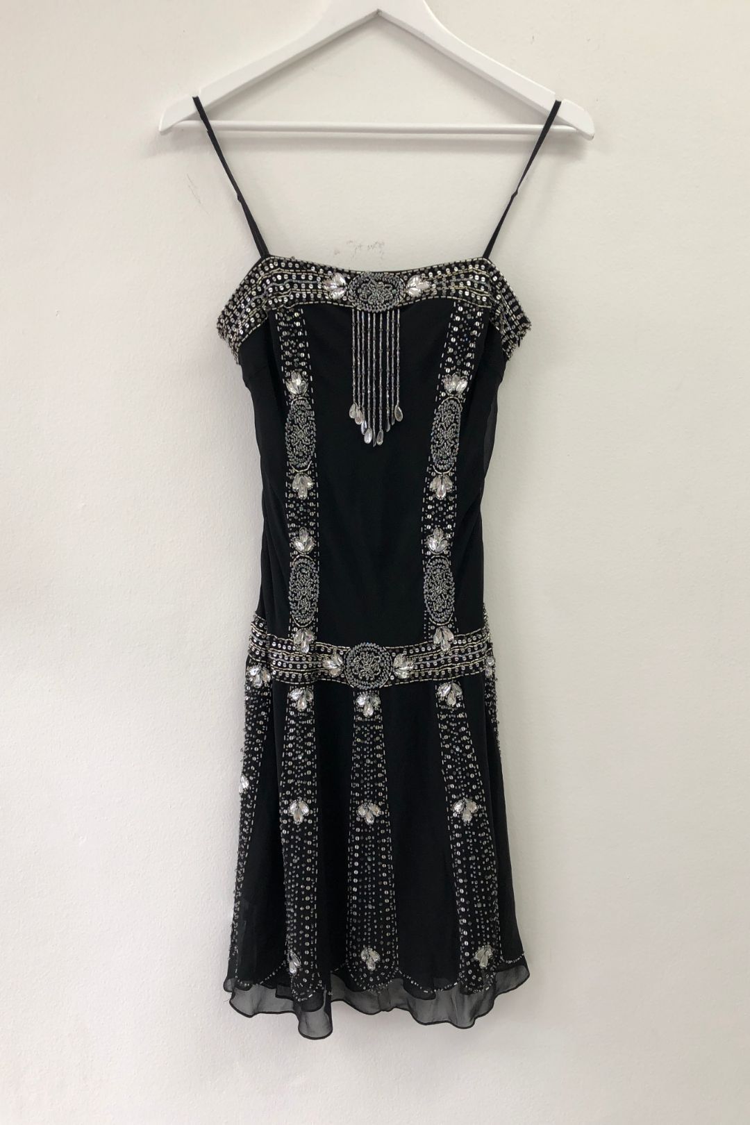Buy Black Silk Nocturne Mini Dress Sue Wong GlamCorner