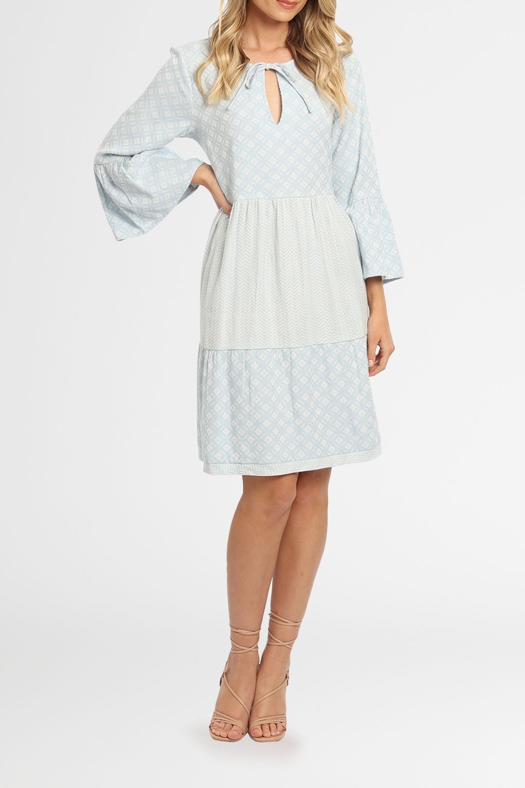 Summery Copenhagen Zoe Mini Dress Blue