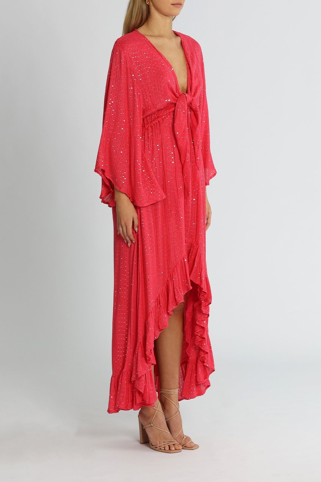 Sundress Juliana Dress Pink High Low