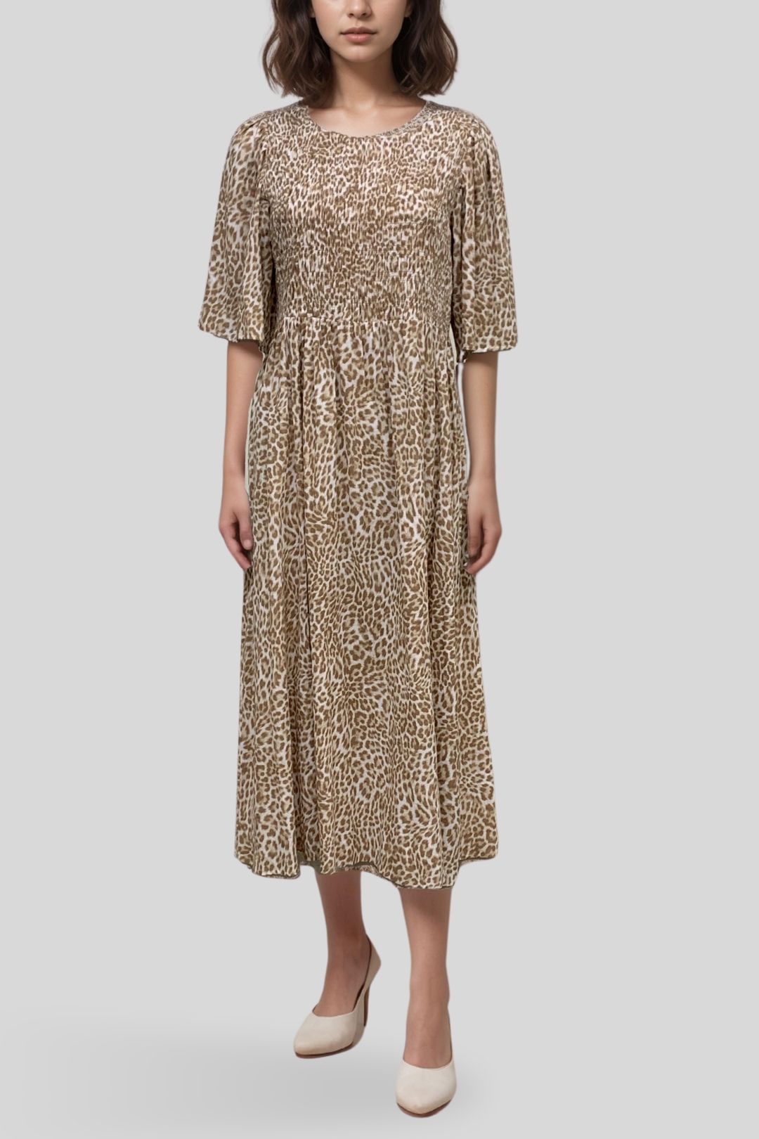Sussan Ruched Day Dress