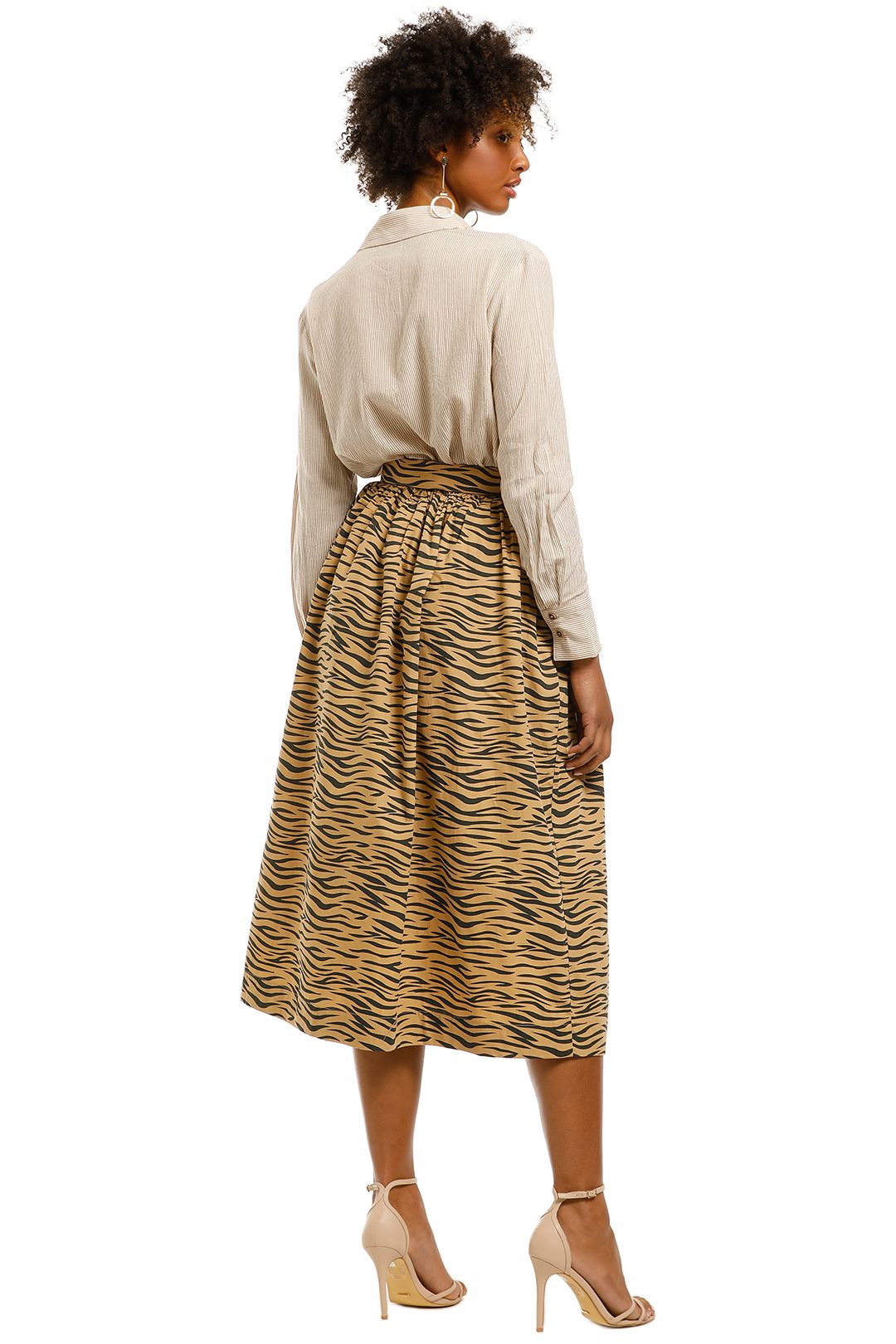 Button down back skirt hotsell