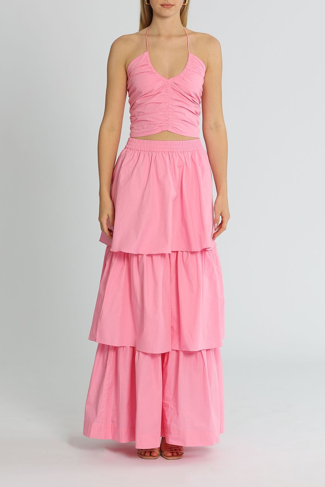 SWF Halter Top and Skirt Set Maxi