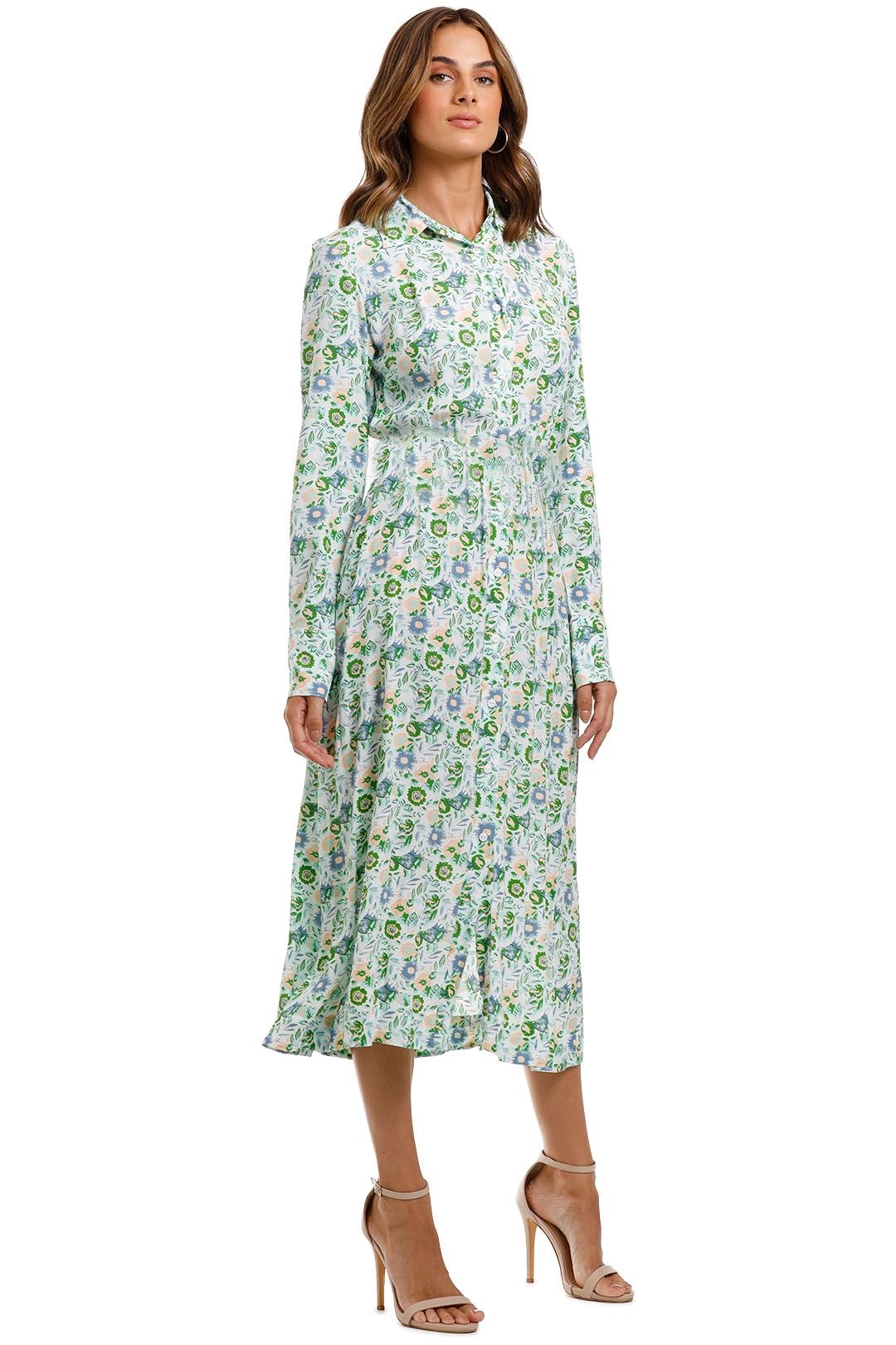 Get Long Sleeve Shirt Dress | SWF | GlamCorner