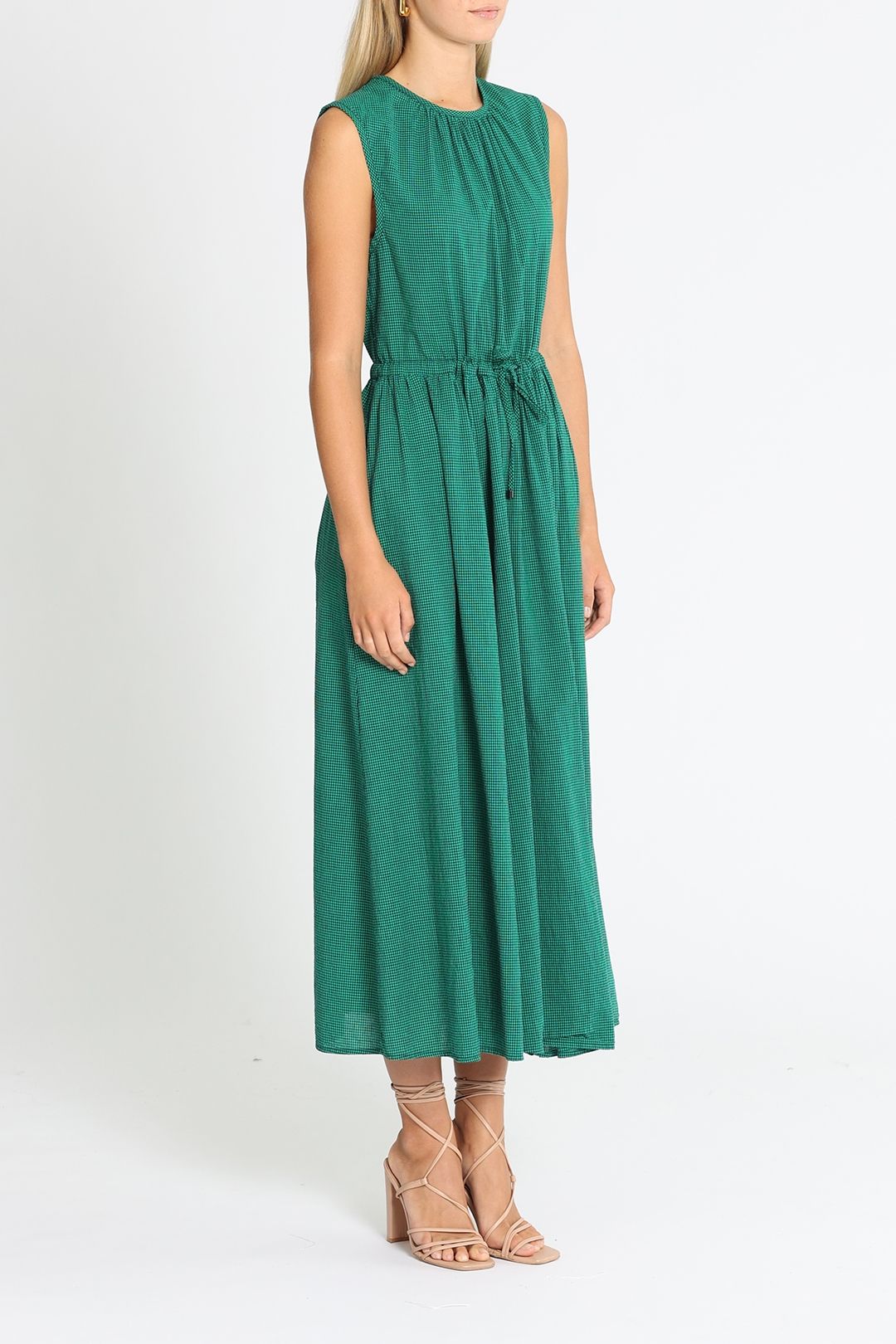 green emerald velvet dress Kate Sylvester Cleo Dress – ROSSELLINI + SHINE