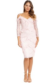 Tadashi Shoji - Pierre Dress - Rosea - Front - Pink
