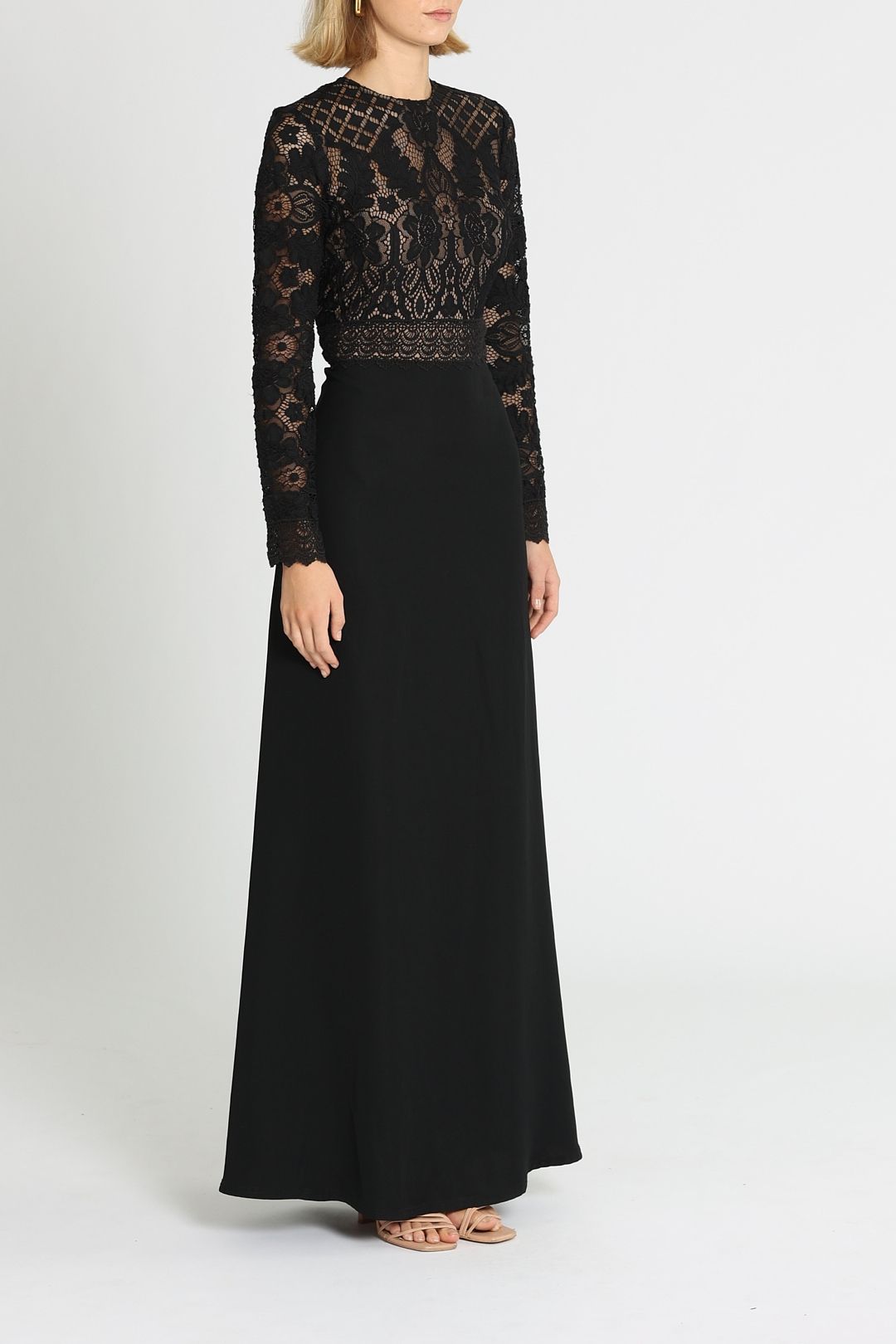 Tadashi shoji tie sleeve lace dress on sale