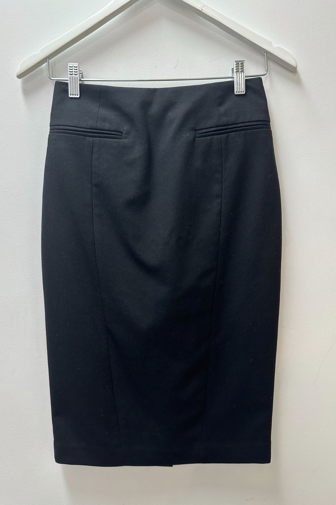 Cue Tailored Pencil Skirt in Black