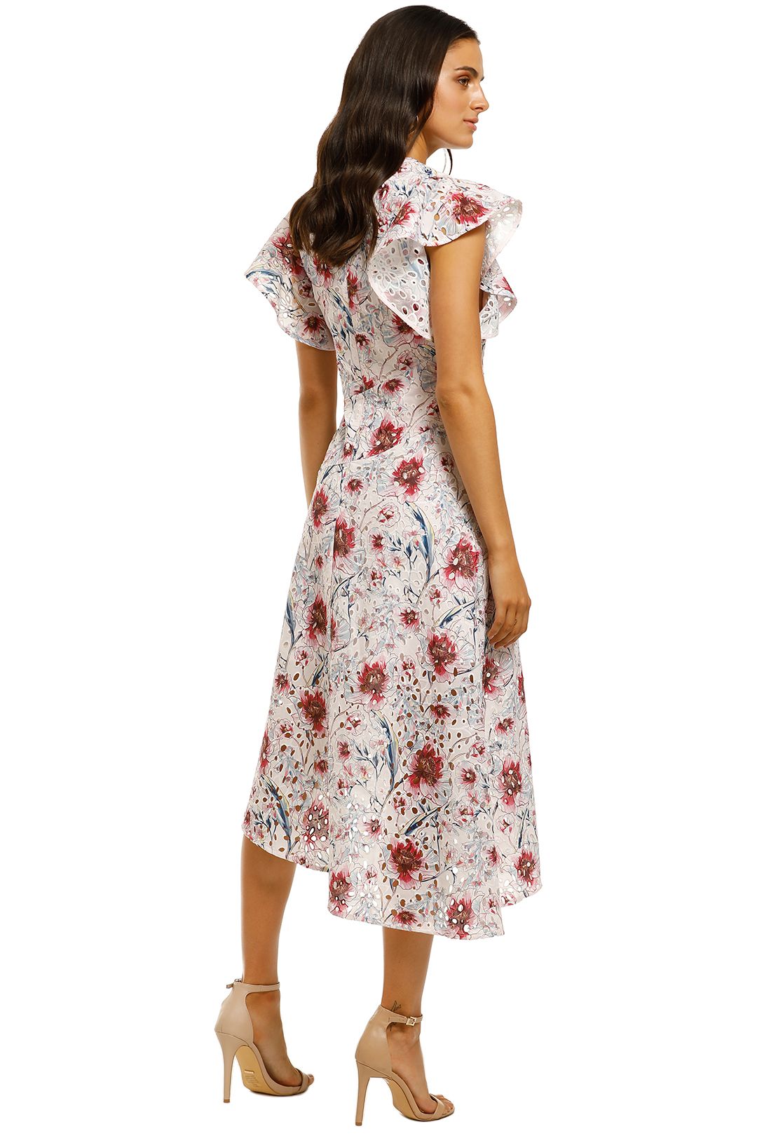 knee length dresses for ladies Hannah Art Wear Sophia Midi Dress Bonita Mint – Thistle Hill main image 1