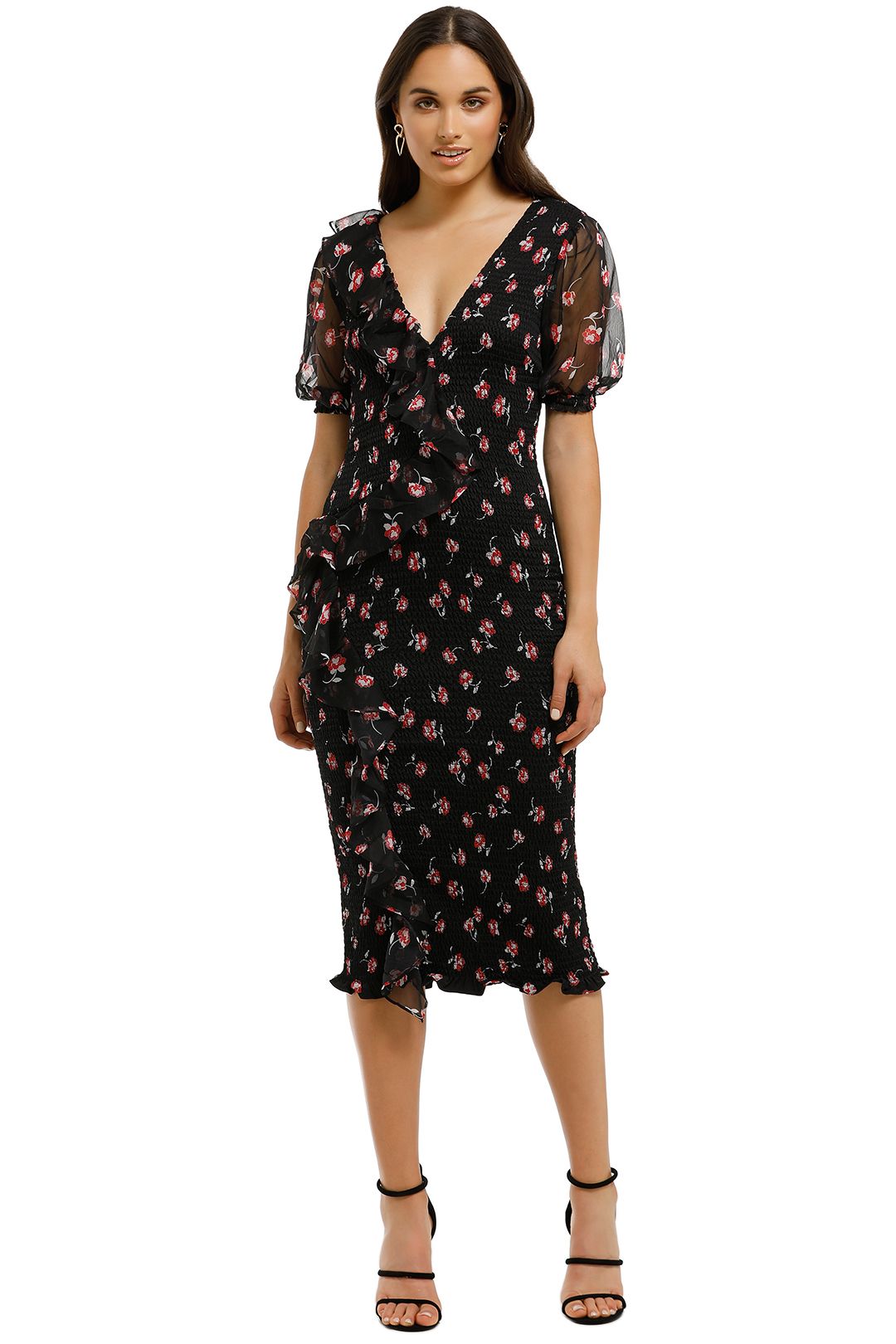 Talulah-Incognito-Midi-Dress-Alma-Floral-Navy-Base-Front