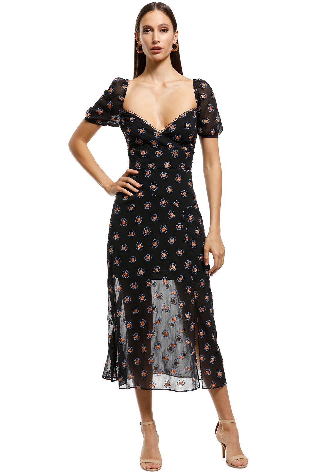 Say You Love Me Midi Dress
