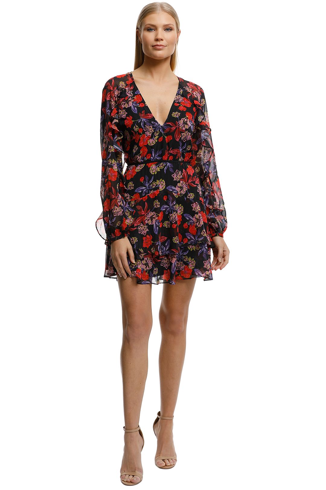 Talulah-Love-Token-Mini-Dress-Vintage-Floral-Front