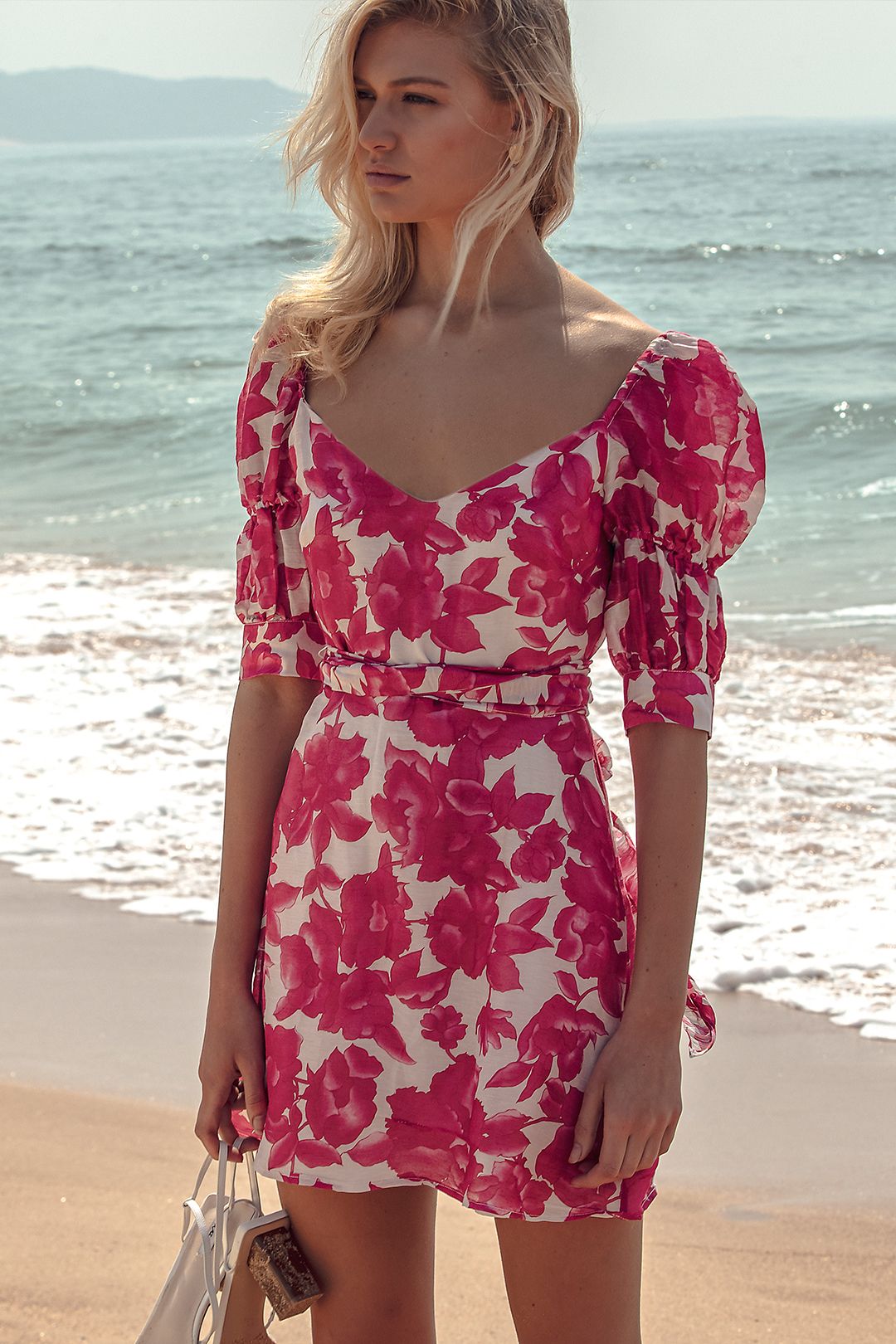 strapless open back dress TALULAH main image 0