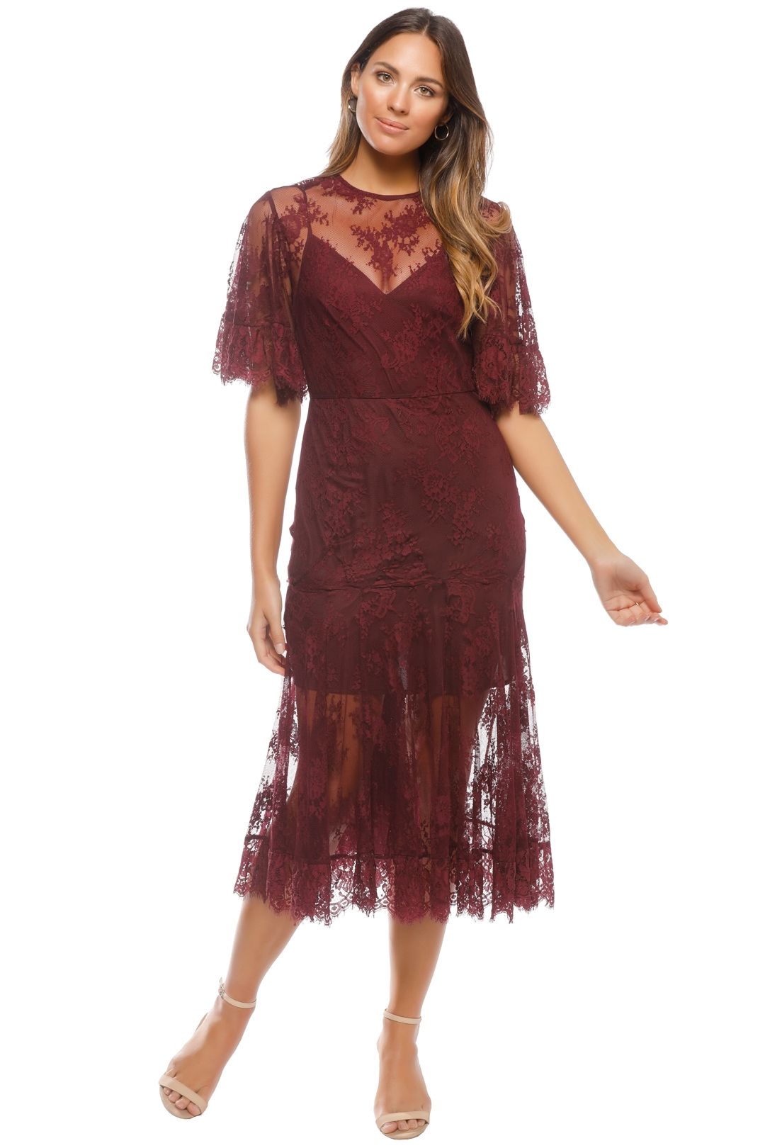Talulah blind love midi dress 2025