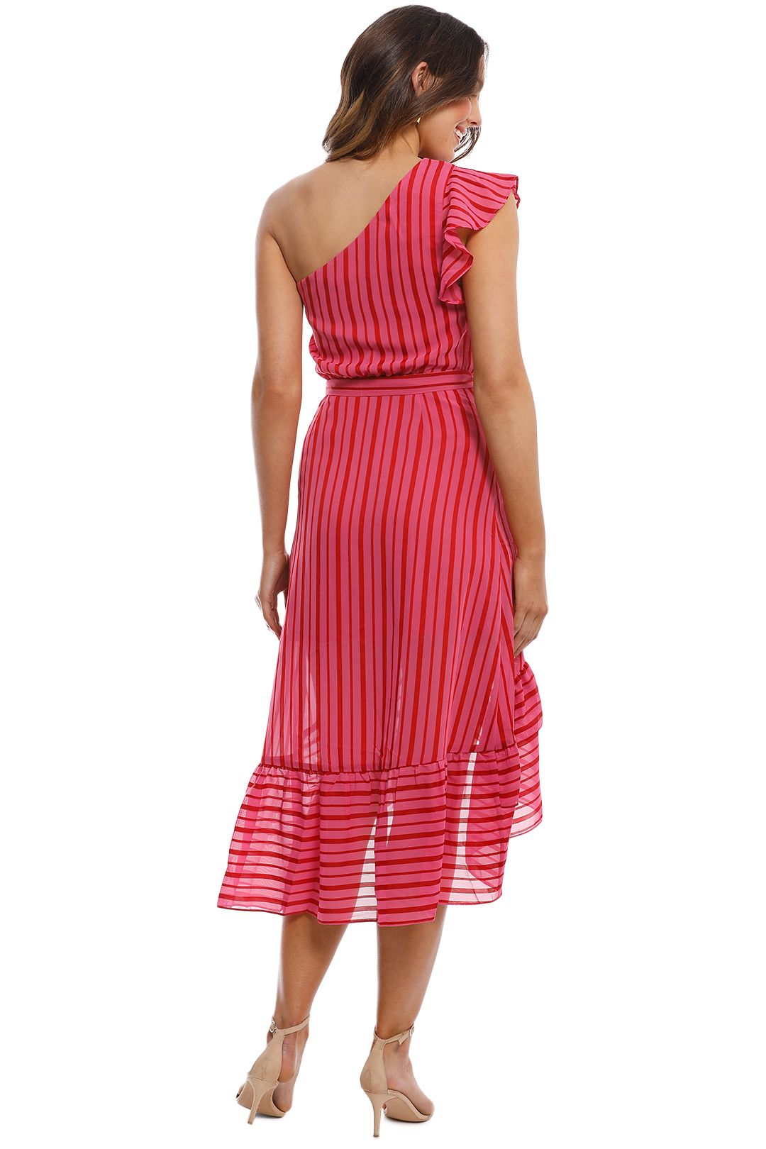 Candy Flounce Midi Dress by Talulah for Hire GlamCorner