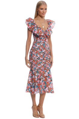 gingham tiered mini dress Gingham Ruffle Tiered Mini Dress