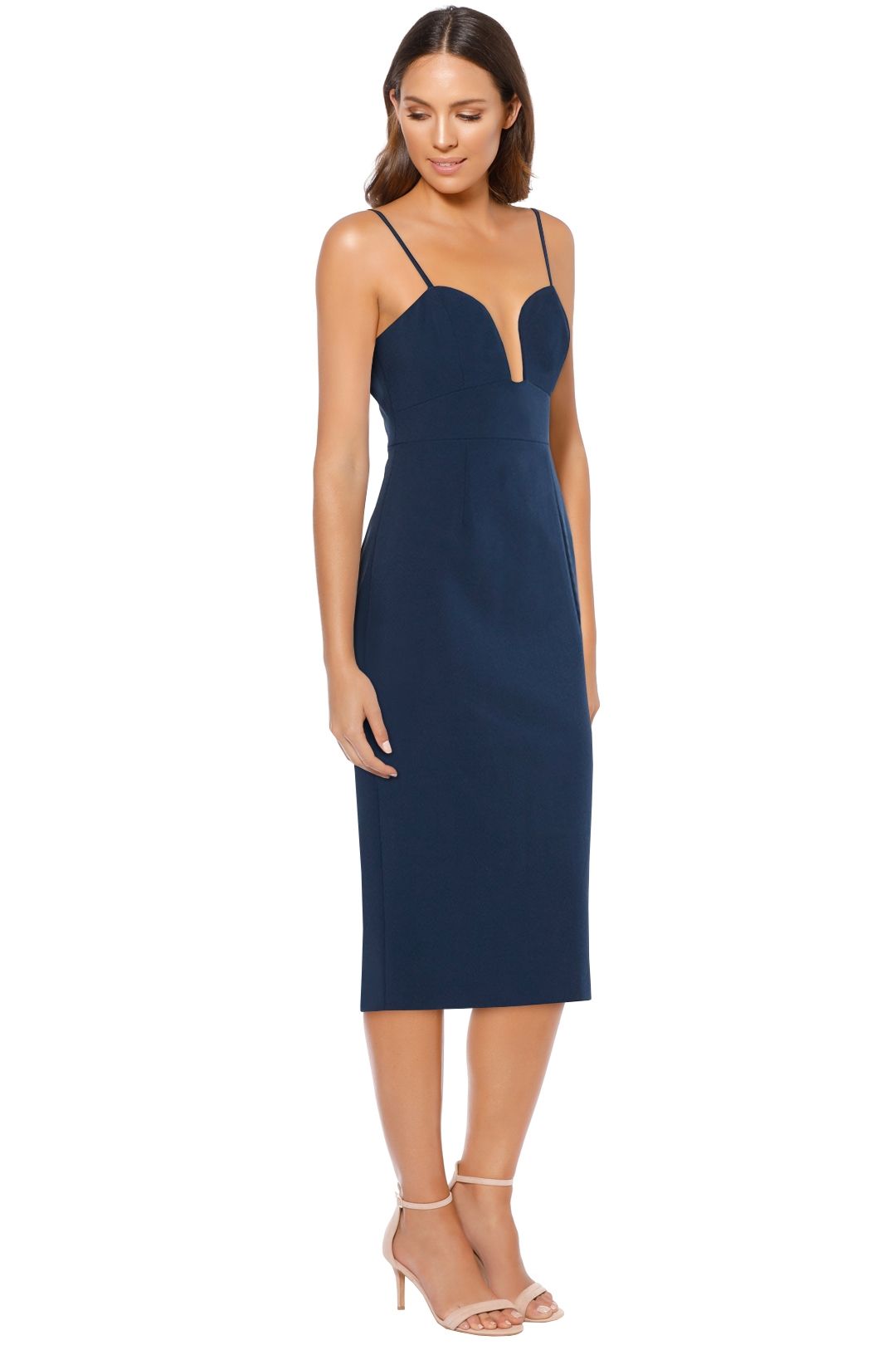 Talulah - Intimate Bodycon - Navy - Side