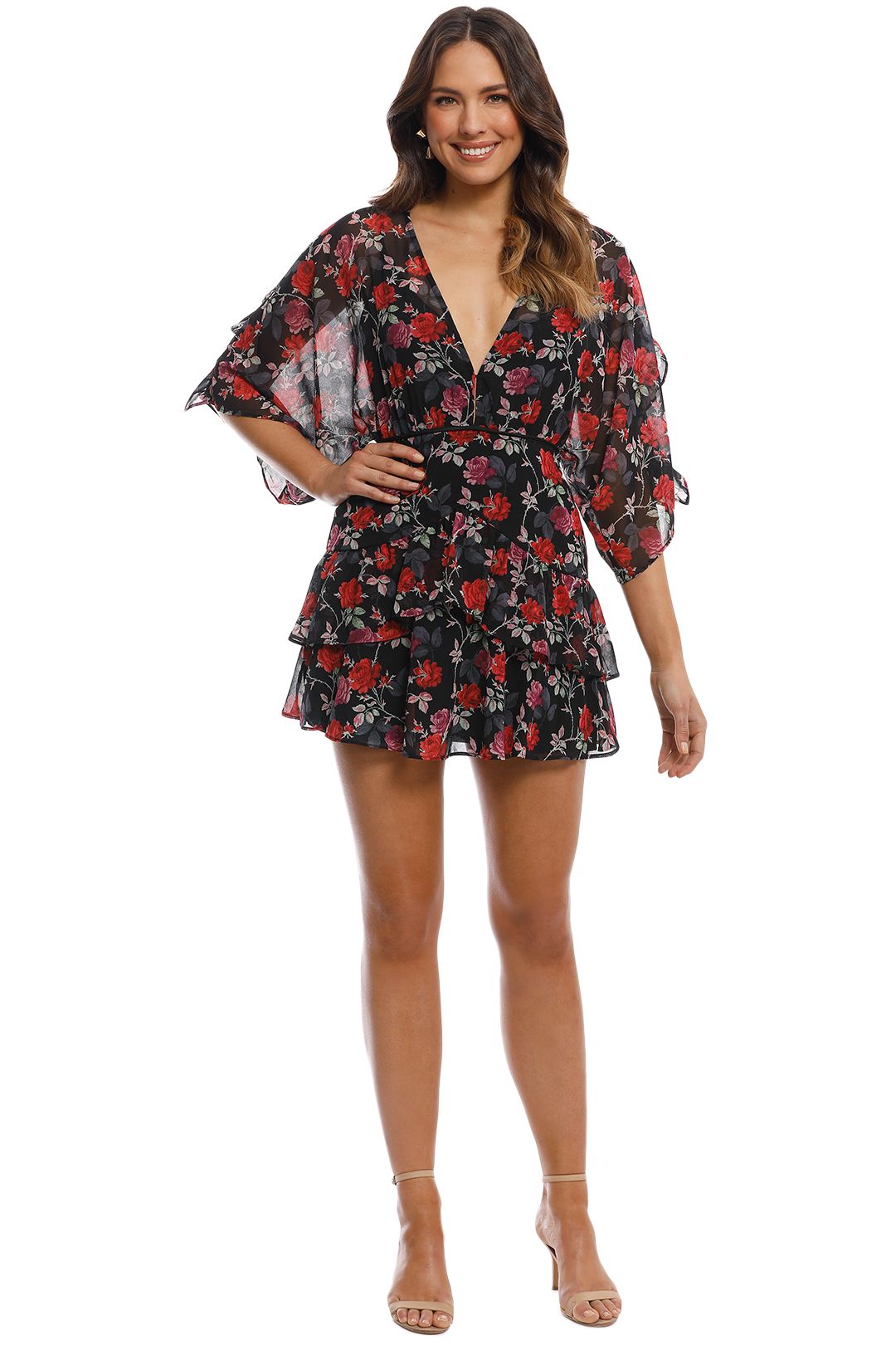 Jet Rose Mini Dress
