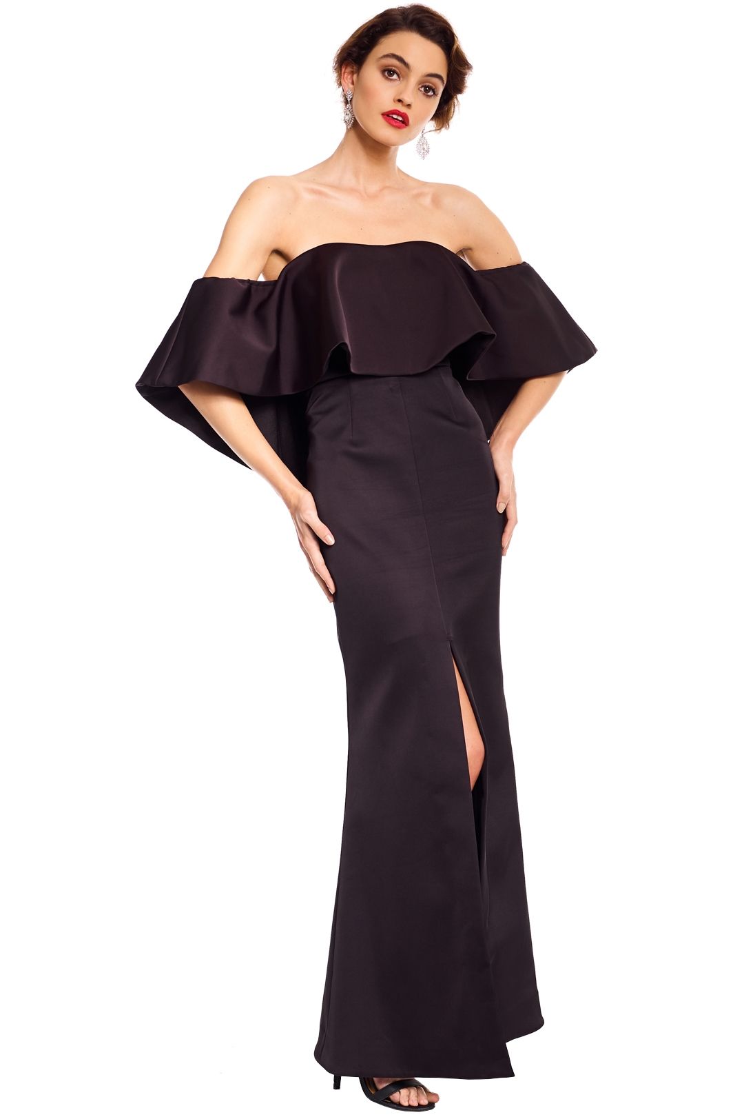 Talulah - Without You Gown - Black - Front