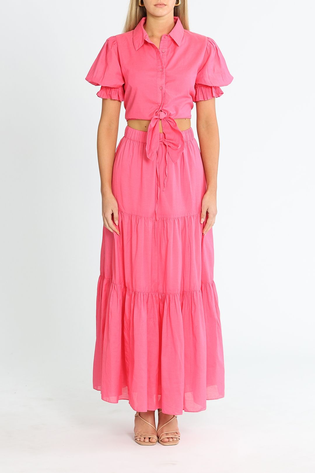 Talulah Rosa Shirt and Maxi Skirt Set