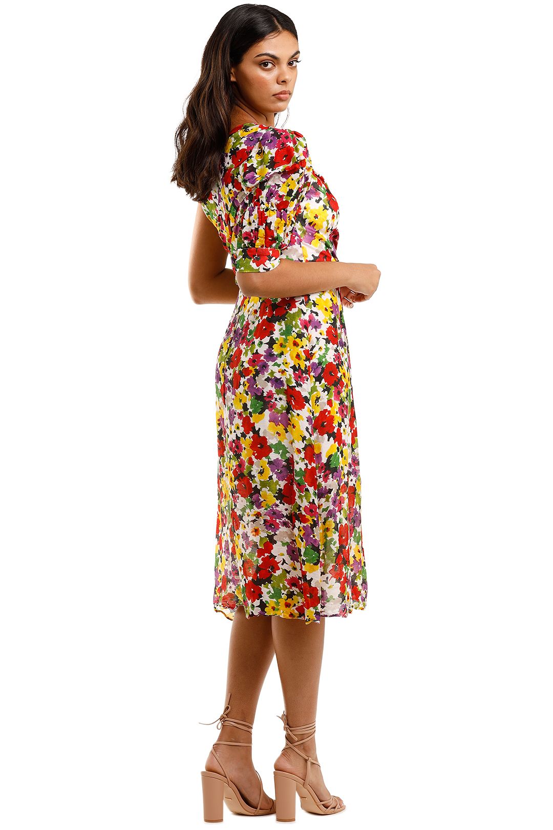 The Blossom Midi Dress Cloud Dancer by Talulah for Hire