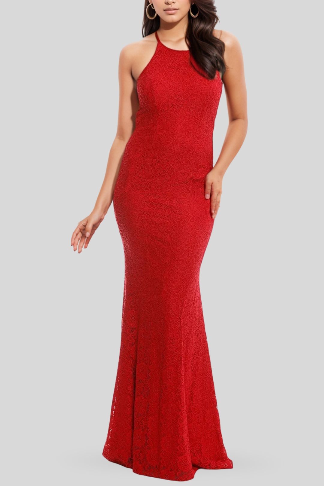 Tania Olsen - Sadie Red Gown - Red - Front