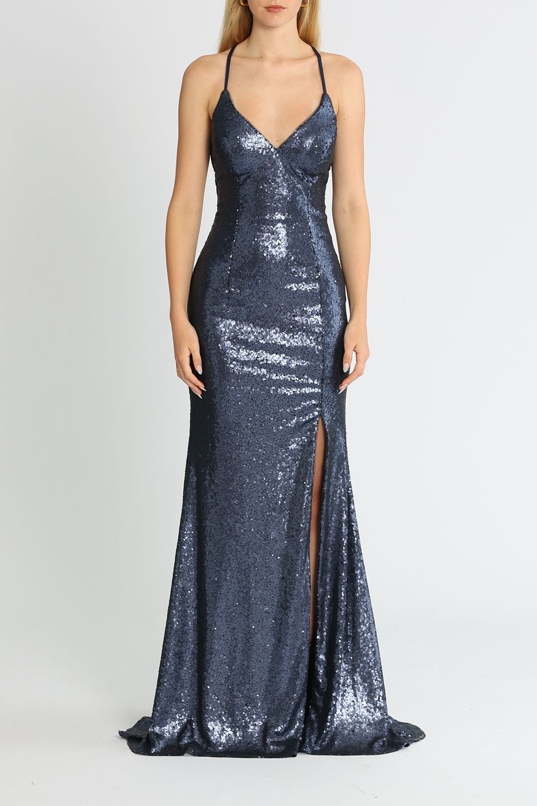 Tania Olsen India Gown Navy