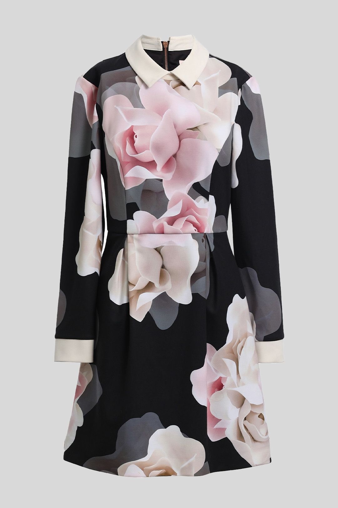 Ted Baker - Lascii Porcelain Rose Collar Dress