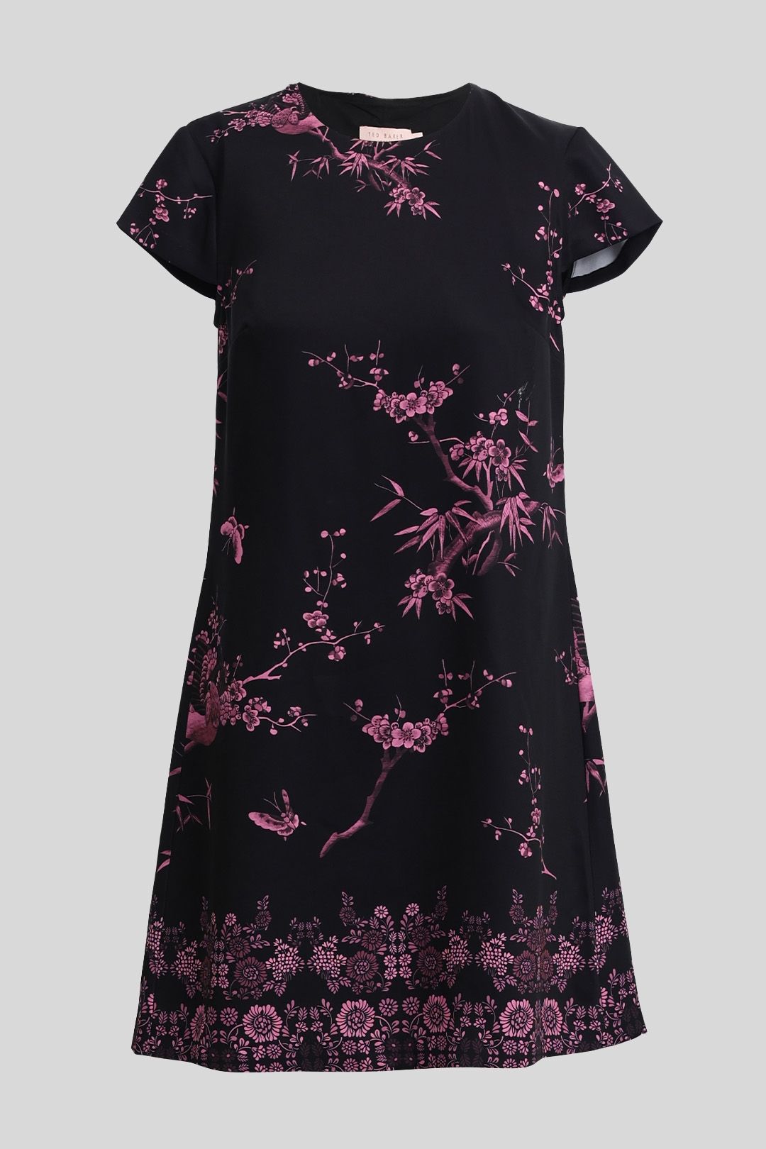 Jaya Wave Short Dress in Merlot by Zimmermann for Rent GlamCorner