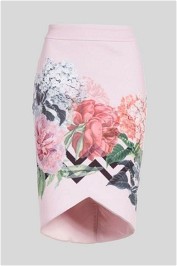 Ted Baker Pale Pink Soella Palace Gardens Pencil Skirt
